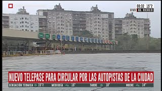 Nuevo telepase para circular por las autopistas de la Ciudad de Buenos Aires [upl. by Eniamret]