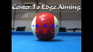 Pool Lesson CenterToEdge CTE Aiming System My Interpretation [upl. by Kenon]