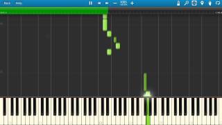 Nightwish  Alpenglow Synthesia Main Part [upl. by Tterej760]