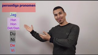 Personliga Pronomen  الضمائر الشخصية lär dig svenska SFI [upl. by Anar]