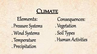 Climatic Regions  World Distribution [upl. by Gonagle100]