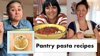 Pro Chefs Make 13 Kinds of Pantry Pasta  Test Kitchen Talks  Home  Bon Appétit [upl. by Myrle]