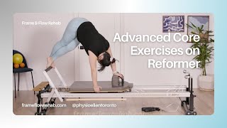 Advanced Core Exercises on Reformer  Anterior Posterior and Lateral Chains [upl. by Ecirahc684]