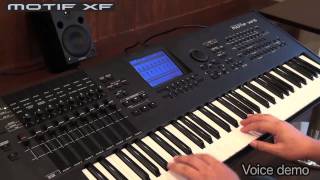 YAMAHA MOTIF XF Demo 13 Voices [upl. by Ardet]