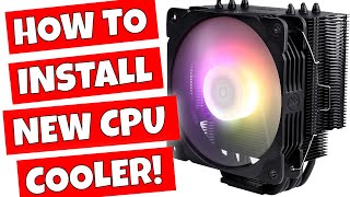 How To Install Aftermarket AMD AM4 CPU Cooler Upgrade Featuring Vetroo V5 [upl. by Ajet664]