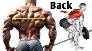 6 Exercises To Build Bigger Back  Back Workout [upl. by Eityak582]