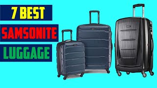 ✅Best Samsonite Luggage In 2023  Top 5 Best Samsonite Luggage review  to Buy 2023 [upl. by Morry]