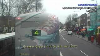 Full Route Visual  London Bus Route 43 Friern Barnet  London Bridge  VPL631 LK54FWL [upl. by Jesus626]