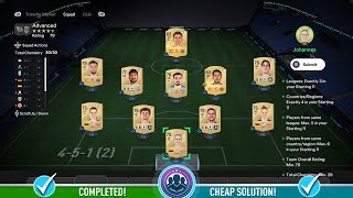 Advanced SBC Solution  Cheap Solution amp Tips  FC 25 League and Nation Hybrid SBC [upl. by Winnifred]