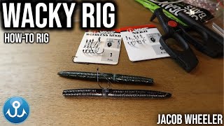 The 1 Bass Fishing Lure in the World The Wacky Rig HowTo Rig [upl. by Ordnajela981]