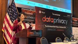 Senator Cantwell Delivers Speech at Forum Global’s 6th Annual Data Privacy Conference [upl. by Suivatra]