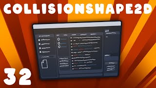 CollisionShape2D  Godot Basics Tutorial  Ep 32 [upl. by Dragelin101]