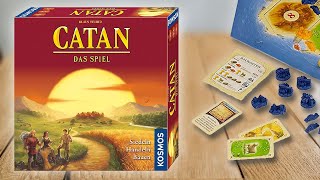 DIE SIEDLER VON CATAN  Spielregeln TV Spielanleitung Deutsch  Kosmos [upl. by Ariana]