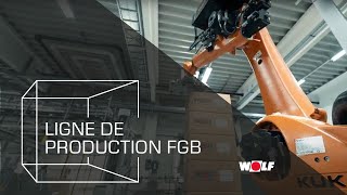 Ligne de production de la chaudière FGB  WOLF [upl. by Jardena]