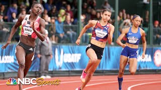 Allyson Felixs 200m Olympic bid comes down to wire in 2016  NBC Sports [upl. by Nieberg]