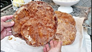 BUNUELOS  Cinnamon Sugar Fried Tortillas Recipe  How To Make Bunuelos [upl. by Arobed]