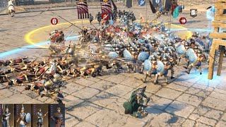 Conquerors Blade  Siege Battle Gameplay 1680 No Commentary [upl. by Amerigo130]