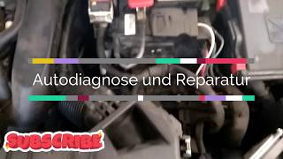 Peugeot 308 Autobatterie Ausbauen ersetzt [upl. by Roselane397]