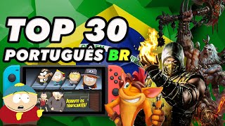 Top 30 Jogos PT BR do Nintendo Switch  30 Jogos Bônus 60 jogos em Português [upl. by Anaej]