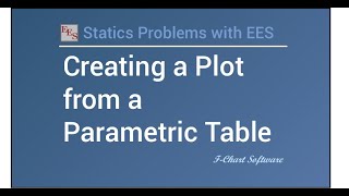 Creating a Plot from a Parametric Table in EES [upl. by Aihpled]