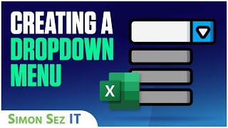 How to Create a Dropdown Menu in Microsoft Excel [upl. by Erdnassac874]