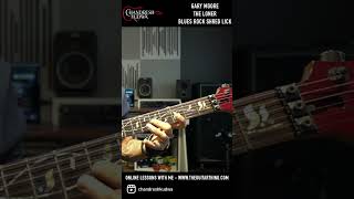 Gary Moore  The Loner  Outro Lick  Chandresh Kudwa Guitar Lessons shorts [upl. by Stretch324]