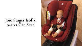 Joie Stages Isofix 012 Car Seat Review  BuggyPramReviews [upl. by Dijam]