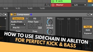 How To Use Sidechain In Ableton For Perfect Kick amp Bass [upl. by Gerbold]