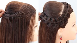 Top Elegant Hairstyle For Wedding  New amp Easy Hairstyle  Hairstyle For Girls [upl. by Gaskill434]