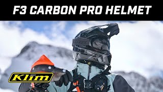 F3 Carbon Pro Helmet  Product Walkthrough [upl. by Kroo]