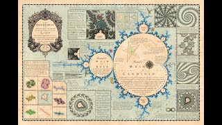 Mandelmap poster  A detailed map of the Mandelbrot set fractal [upl. by Romonda463]