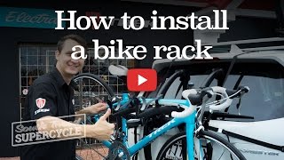 How to install a bike rack on a car [upl. by Eniak699]