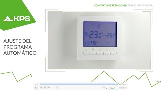 Termostato digital para calefacción Confortline Termodigi by KPS [upl. by Evonne]