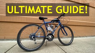 The ULTIMATE Motorized Bike Tips and Tricks Installation Guide [upl. by Penn128]