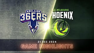 NBL Mini South East Melbourne Phoenix vs Adelaide 36ers  Extended Highlights [upl. by Fesuy]