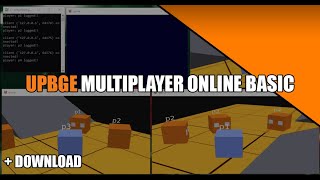 UPBGE  Multiplayer ONLINE v7  COMPLETE  download [upl. by Enimasaj]