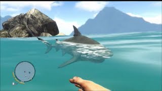 Far Cry 3 Funny Moments 5  SHARK ATTACK [upl. by Trubow]