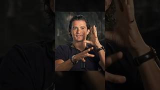 Orlando Blooms EPIC stunt as Legolas [upl. by Heppman]