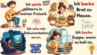 Verbessere dein Deutsch 100 Alltagssätze für Niveau A2 und B1  Easy Deutsch [upl. by Akemed967]