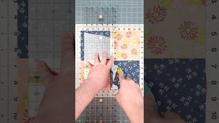 Disappearing 4 Patch for beginners sewing quilting beginnerquilting homesteading hobby [upl. by Bernadette]