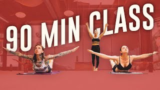 90 Minute Hot Yoga Class 26  2 with Bianca Costa [upl. by Lipman]