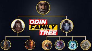 Odin Family Tree Explained  Norse Mythology  Mythical Madness [upl. by Sparkie]