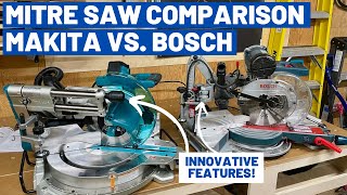 BOSCH GCM12SD Glide Miter Saw Adjustment  Setup [upl. by Daughtry918]