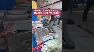 Bread pillow memory foam making machines polyurethane machine factory manufacturing [upl. by Nohsram]