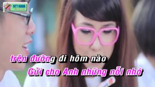 Karaoke Beat  Gửi Cho Anh  Khởi My [upl. by Narba]