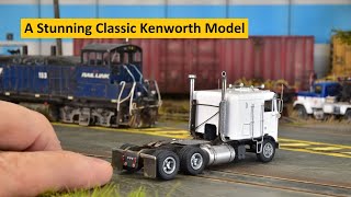 FampM Models Stunning HO Scale Kenworth Review amp Build  Boomer Diorama   287 [upl. by Jermaine]