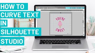 How to Curve Text in Silhouette Studio [upl. by Raymond]