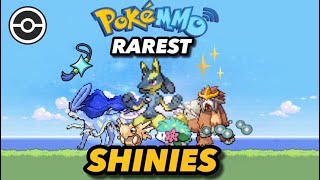 RAREST SHINIES in PokeMMO List Guide [upl. by Verger543]