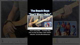 Don’t Worry Baby – The Beach Boys v2 FRANKS BASS COVERS shorts [upl. by Carmelle]