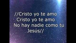 CRISTO YO TE AMO PISTA KARAOKE [upl. by Yanal]